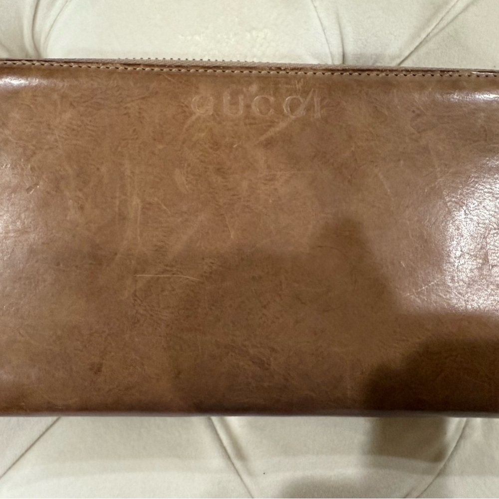 Gucci Brown Leather Wallet